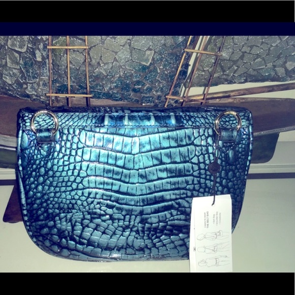 Brahmin Convertible belt bag’ Verdigris’ - Picture 8 of 8